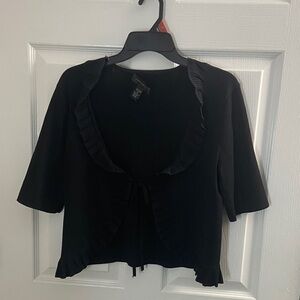 Elegant Black Women's Top